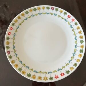 Floral Patterned Dinner Plate
